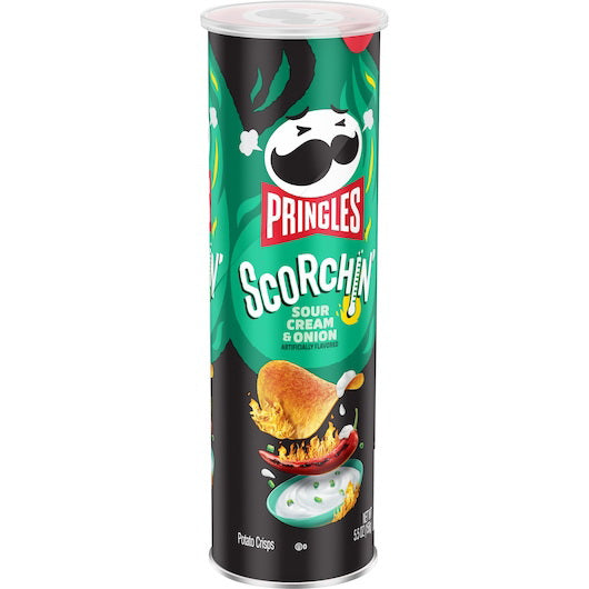 Pringles Scorchin' Sour Cream & Onion