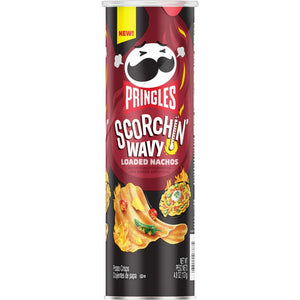 Pringles Scorchin' Wavy Loaded Nachos