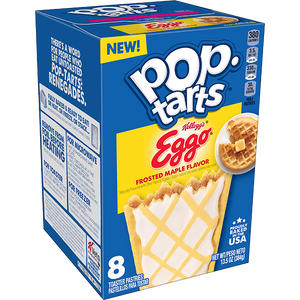 Pop-Tarts Eggo Frosted Maple Limited Edition