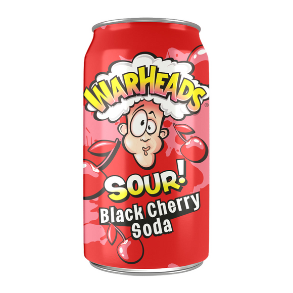 Warheads Sour Black Cherry Soda